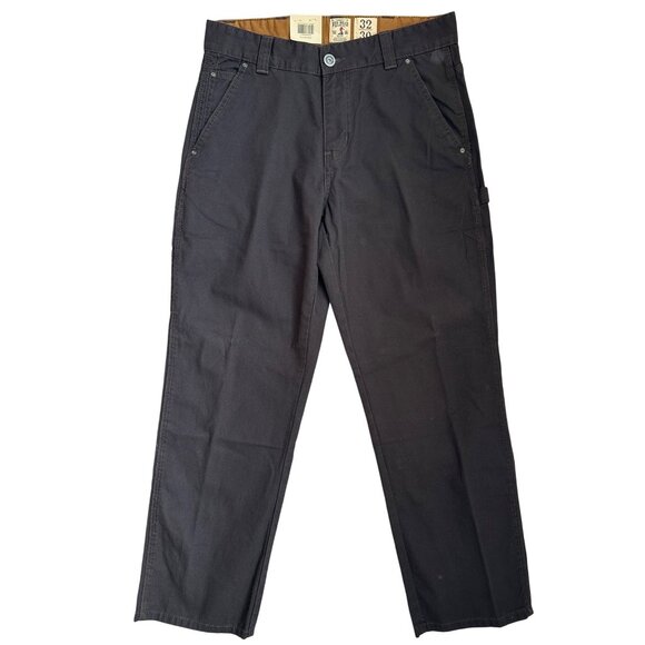 Red Head New Canvas Dark Brown Work Pants 32x30 Mens Durable Canvas Pant - Picture 1 of 10